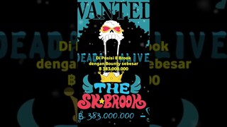 Fantastis❗Bounty Seluruh Kru SHP Hampir 9 Milyar❗#shorts #shortsvideo #bounty #shp #strawhatpirates