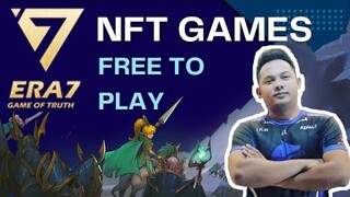 ERA-7 - GAME OF TRUTH ANOTHER P2E TURN BASED GAME!(TAGALOG) FULL GAMEPLAY!