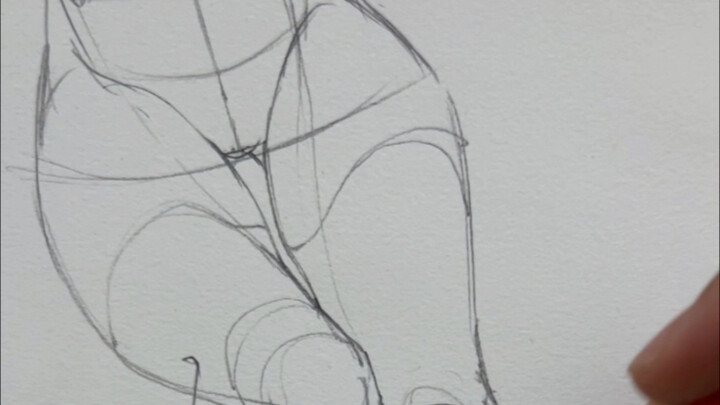 How do you draw legs that take up nearly half your character’s total height?