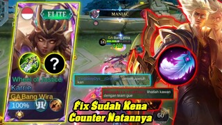 CARA COUNTER NATAN DIMETA SEKARANG ! SEKALI TABRAK DIJAMIN LANGSUNG HILANG ! TOP GLOBAL KARRIE! MLBB