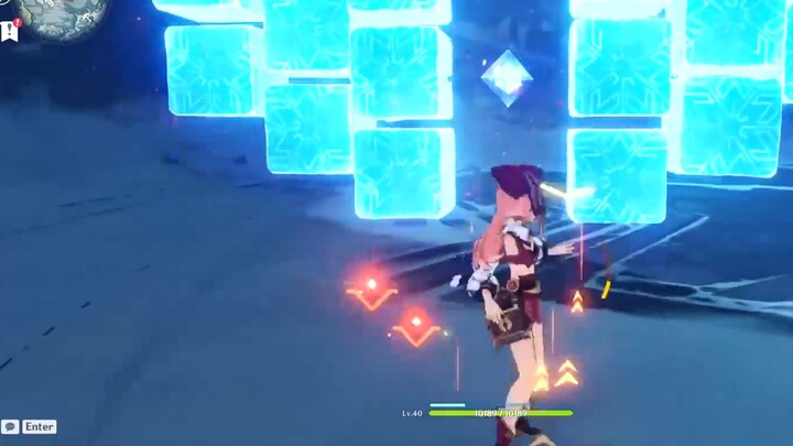 [ Genshin Impact ] My other level 40 characters have never been so fierce! [No phase ice no damage analysis strategy]