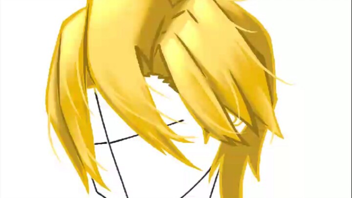 Drawing hair