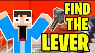 BIGLANG NAWAWALA? | FIND THE LEVER | Minecraft (Tagalog)