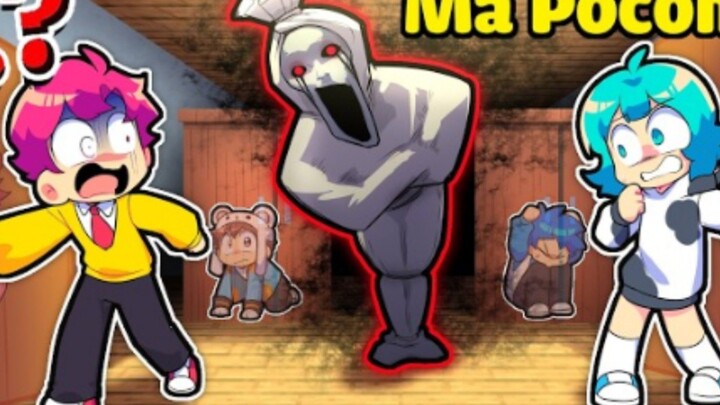 Hiha thử thách 24h trốn thoát khỏi Ma Pocong trong Minecraft?! 😱👻