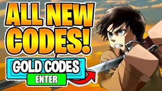 Roblox Untitled Attack On Titan All Working Codes! 2022 May