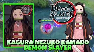 KAGURA NEZUKO KAMADO DEMON SLAYER SKIN IN MOBILE LEGENDS