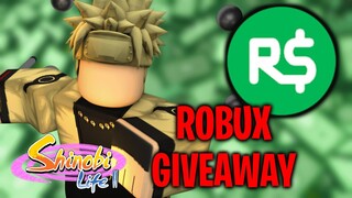 (GIVEAWAY) SHINOBI LIFE 2 CLIP COMPETITION! MASSIVE ROBUX GIVEAWAY! | 4K SUBS SPECIAL