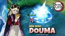 Skin Douma, UPPER MOON 2 dengan Kekuatan Manipulasi Es🤯❄️‼️