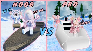 KETIKA NOOB MELAWAN PARA PRO DI SLED SIMULATOR  feat@BANGJBLOX |ROBLOX INDONESIA