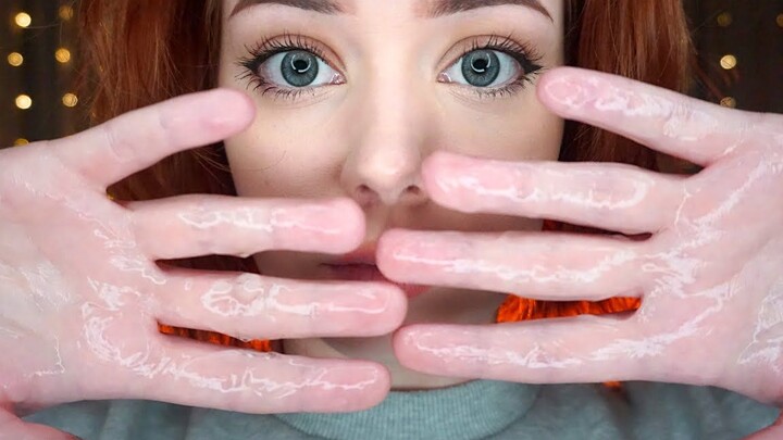 ✋🏼 🤗 (hand sounds: clapping, sticky, oily, tapping) 👐🏻