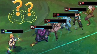 We’re all standing in a neat little line already! How can you still use your ultimate move? Drag thi