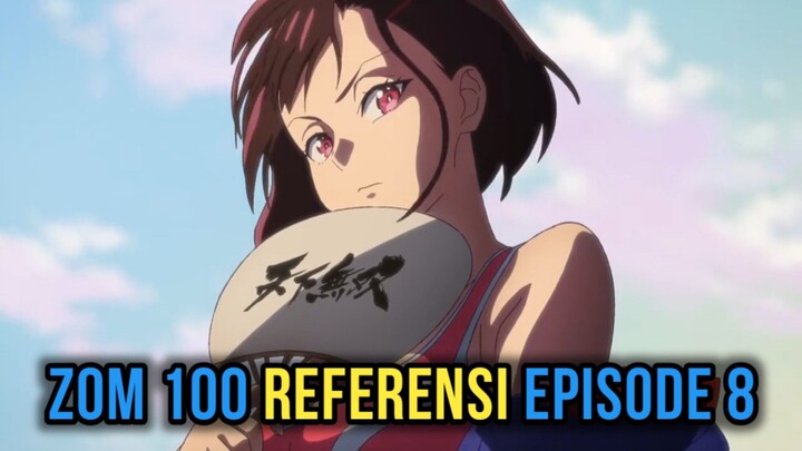 FULL FANSERVIS SHIZUKA| ZOM 100 EPISODE 8