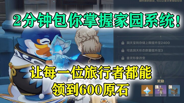 [Genshin Impact] Master the Home System in 2 Minutes & Claim 600 Primogems—Guaranteed for Every Trav