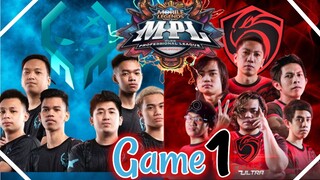 EXECRATION VS CIGNAL ULTRA🔴 🔥[Game 1] | MPL-PH Season 6 Regular Season Week 2 Day 3 | MLBB