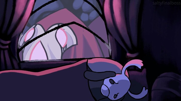 【空洞骑士手书搬运】大晚上的还让不让虫睡觉了！elderbug tries to sleep (animation)