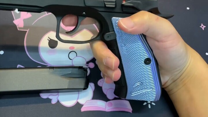 【Toy unboxing】Electroplating round-head bullet model