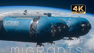 【𝟒𝐊𝟔𝟎·𝐅𝐏𝐒/中字】太空科幻CG短片《移民》𝐌𝐈𝐆𝐑𝐀𝐍𝐓𝐒 | 10w码率最强画质/制作精良