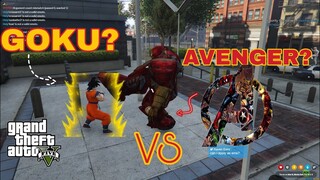 AVENGERS VS GOKU SA GTA5 RP *SOBRANG LAUGHTRIP* | Maisan ng billionaire gang