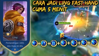 Cara Jadi Ling Fast Hand Cuma 5 Menit | Ling Tutorial Mobile Legends #mlbb #mobilelegends #ling