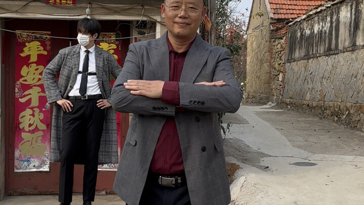 儿子非说我跳的不标准，我觉得俺跳的挺好呢