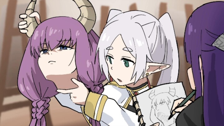 Một bức ảnh tiêu đề bùng nổ ra cả loạt cao thủ [Frieren]