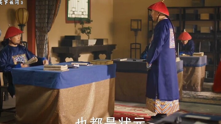 A scholar happily becomes a third-place winner in the imperial exams, ready to showcase his talents 