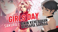 INI DIA! SAKURA DAN SARADA MENGGODA PENONTON DENGAN TARIAN MANIS TWINKLE TWINKLE DARI GIRLS DAY!