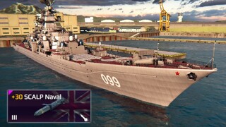 Modern Warships: RF VELIKIY with Scalp Naval missile is the best choice for now.