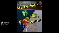 STW COMBO WITH BOXING IN UNDER 30 SECONDS?!