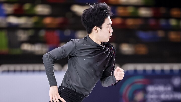 【24-25JGP⑦】Tian Tonghe memenangkan runner-up (138,62) dalam skating bebas tunggal putra di Grand Pri