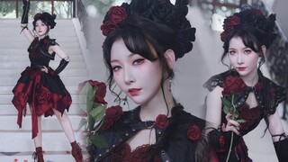血族女王在线蹦迪《玫瑰与军火商》【静候嘉音】原创歌舞
