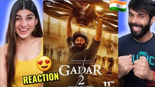 Gadar2 Official Trailer Reaction ! | Sunny Deol | Ameesha Patel | Anil Sharma | Zee Studios #gadar2