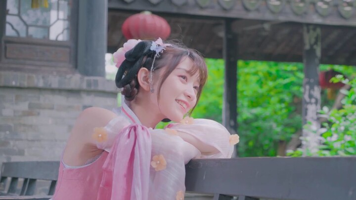 【ศูนย์บำบัดชู่มี่】(ทำเพื่อความสนุก) เต้นคัฟเวอร์เพลง Taohua Xiao พร้อมใช้ BGM Hao Chunguang