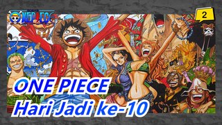 ONE PIECE | [MAD Gambar] [Spidol] Hari Jadi ke-10 ONE PIECE_2