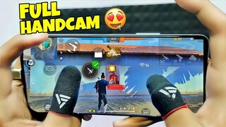 1 VS 4 HANDCAM REALME NARZO 20PRO 📲 SETTING⚙️ [FREE FIRE HIGHLIGHTS]⚡