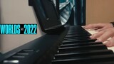 [Piano] Sinh viên đại học đã đóng cửa ngẫu hứng Liên Minh Huyền Thoại bài hát chủ đề của trận chung 