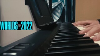 【钢琴】封校大学生即兴连弹英雄联盟总决赛s7-s12主题曲 为JDG加油助威