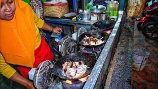 PALING LARIS DIKOTA SALATIGA NASI GORENG BABAT USUS, SEKALI GORENG 4 WAJAN SEKALIGUS