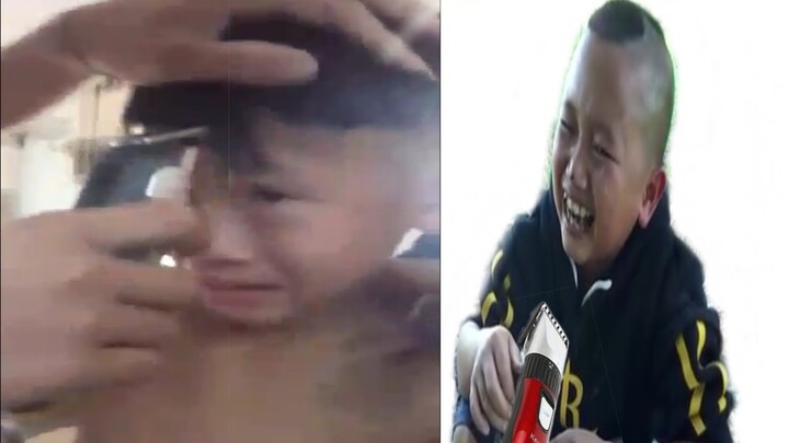 Thắng tí 001/ cắt tóc siêu bựa đến rơi nước mắt/mao đệ cũng phải thua