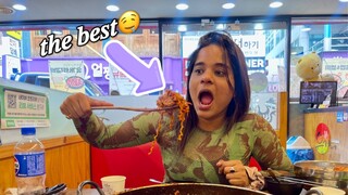 Trying *BEST KOREAN FOOD* in Korea🤤🍜🇰🇷( Vlog D-5)