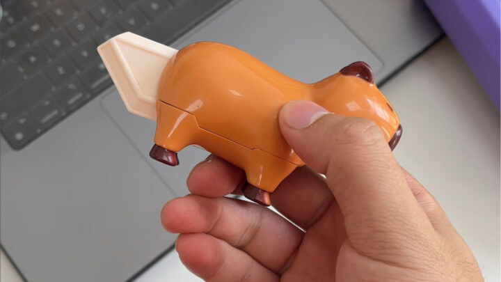This capybara with a hidden blade in its butt is so cute! It can be used as a decorative piece or as