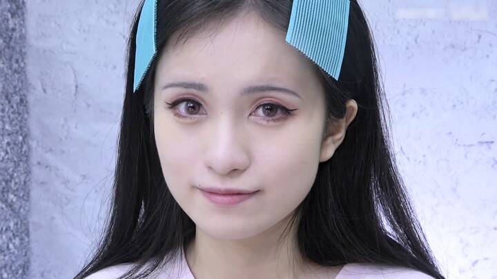 [SNH48-Ran Wei] Demon Slayer - Nezuko Kamado imitation makeup | A well-received beauty in town teach