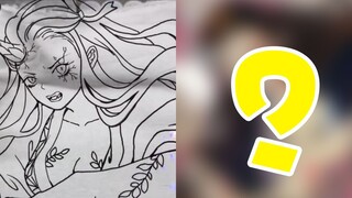 Using glass as drawing paper! Have you seen Ni Douzi? (dog head)