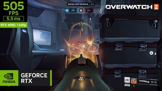 360+ FPS 1440p OVERWATCH 2 - powered by GeForce RTX 4090 | WORLD PREMIERE