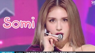 【Somi】末放舞台！8.9人气歌谣！脸上的爱心太可爱！状态一次比一次好！