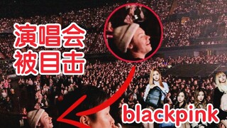 Harry Styles在blackpink演唱会！被目击！