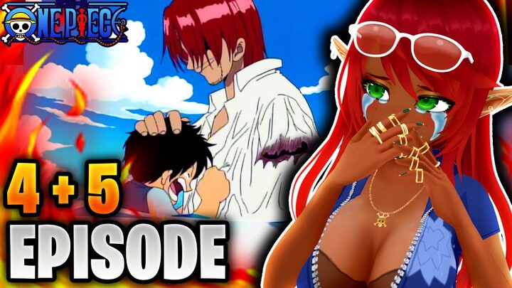 LUFFY AND SHANKS! | One Piece Episode 4-5 Reaction