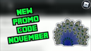 New Promo Code | How To Get The Wintery Peacock Tail | Roblox Promo Code 2020 November | Roblox