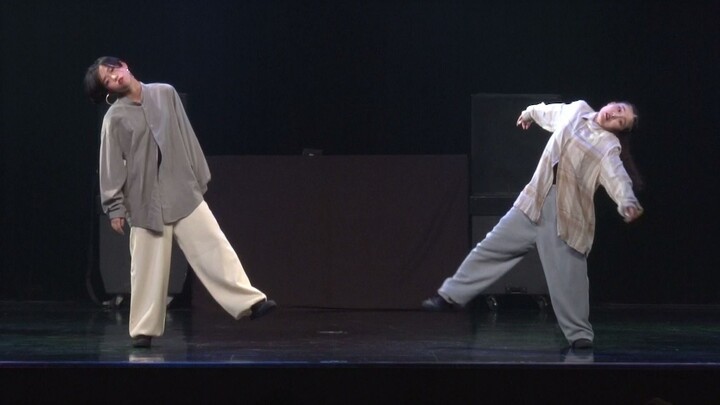 [Japanese high school couple dance] Hip-hop of two super-A Japanese girls, so cool——Fan Shu