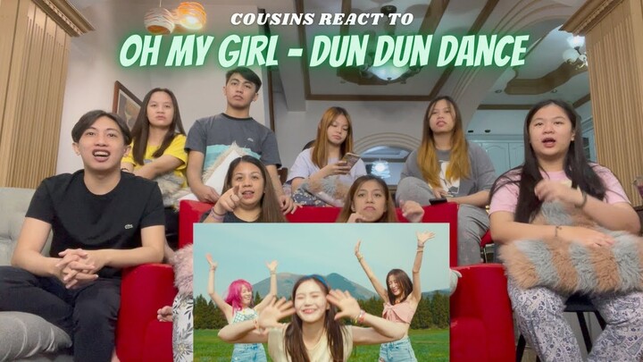 COUSINS REACT TO 오마이걸(OH MY GIRL) - Dun Dun Dance MV